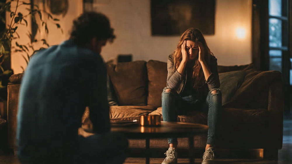 — Ты вообще понимаешь, что это наше единственное жильё? — Сказал муж